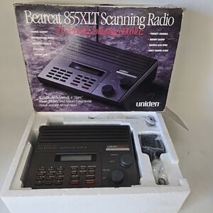 Uniden Bearcat BC-855XLT w/ Power Cord BC 855 XLT Scanning Radio Weather Tested